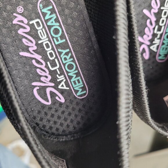 Skechers Cleo Sport What a Move Womens 7.5 Flats Stretch Fit Mesh Memory Foam - Picture 9 of 14